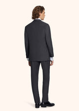 Kiton dark grey suit for man, in wool 3