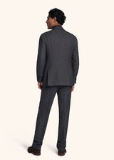 Kiton medium grey suit for man, in cashmere 3