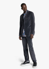 KNT medium grey suit, in cotton 2