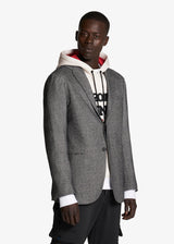 KNT medium grey suit, in cashmere 2