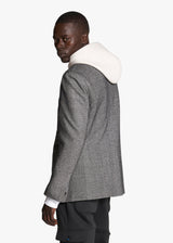 KNT medium grey suit, in cashmere 3