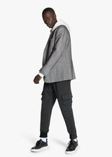 KNT medium grey suit, in cashmere 5