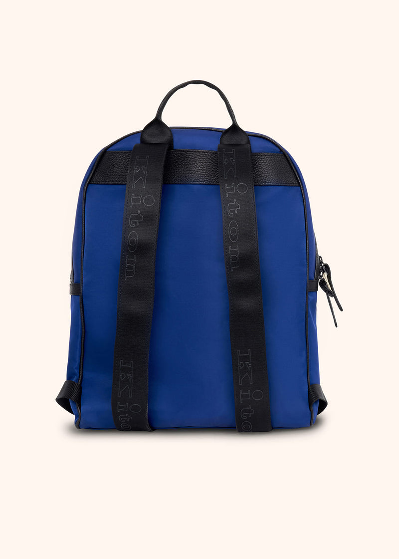 Kiton blue bag for man, in polyamide/nylon 2