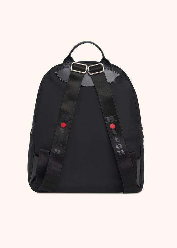 Kiton black backpack for man, in polyamide/nylon 2