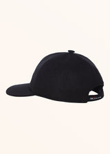 Kiton hat form adjustable baseball for man, in virgin wool 2