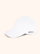 Kiton white hat baseball for man, in cotton