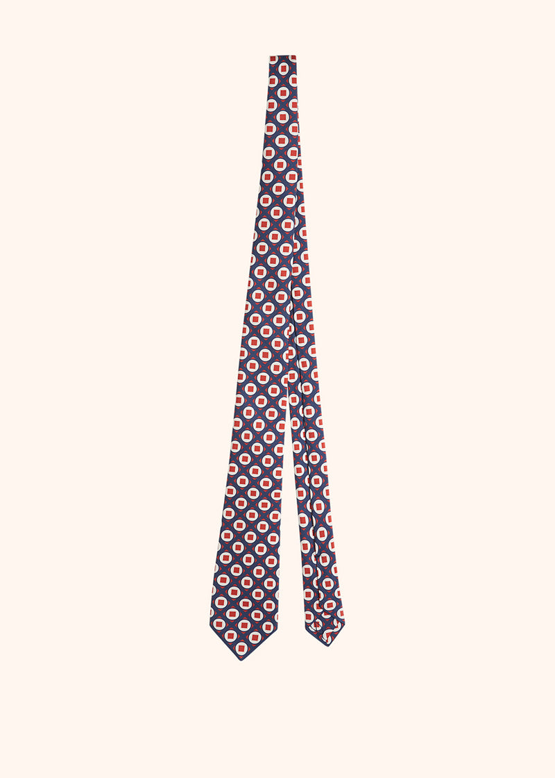 Kiton multicolour tie for man, in silk