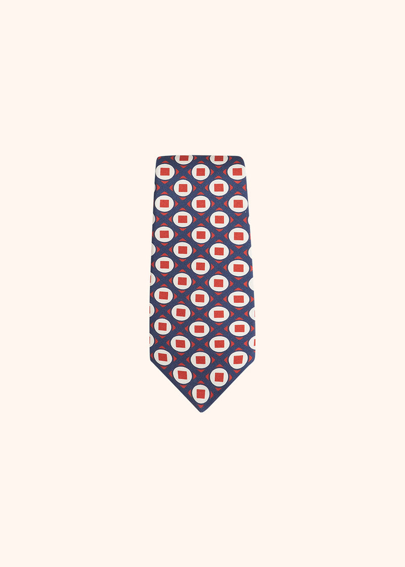 Kiton multicolour tie for man, in silk 2