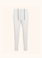 Kiton ice trousers for man, in lyocell