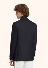 Kiton black jacket for man, in wool 3