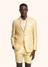 Kiton yellow jacket for man, in cashmere 2