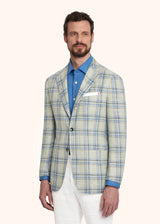 Kiton green jacket for man, in cashmere 2