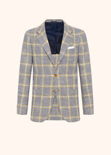 Kiton yellow jacket for man, in cashmere