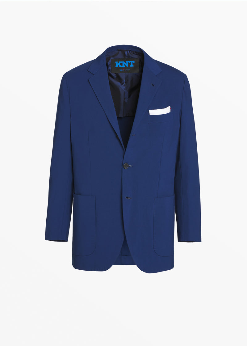 KNT blue jacket, in polyamide/nylon 1