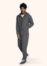 Kiton medium grey jersey umbi for man, in cashmere 5