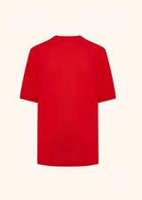 Kiton red mauro - t-shirt for man, in cotton 1