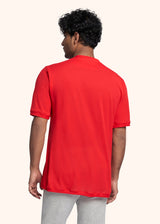 Kiton red mauro - t-shirt for man, in cotton 3