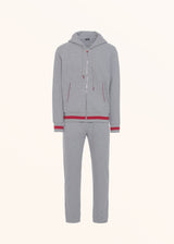 Kiton medium grey jump suit for man, in cotton