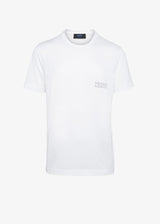 KNT white t-shirt s/s, in cotton 1