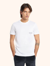 KNT white t-shirt s/s, in cotton 2