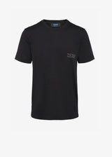 KNT black t-shirt s/s, in cotton 1