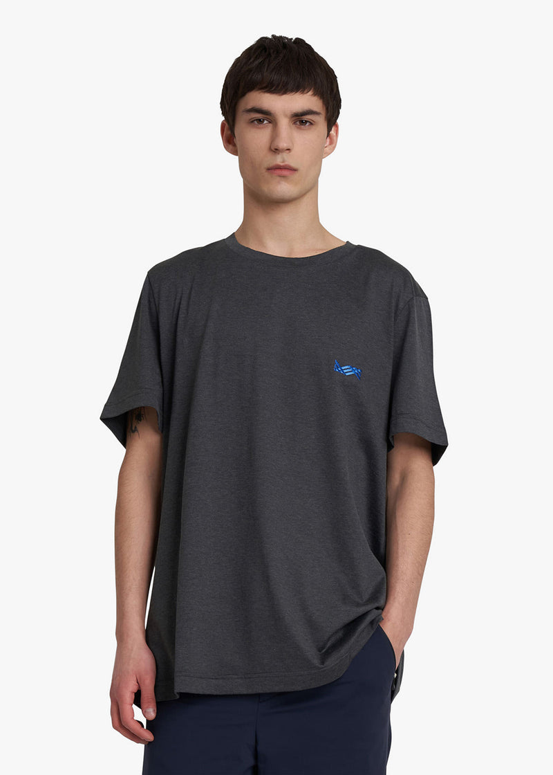 KNT dark grey t-shirt, in cotton 2