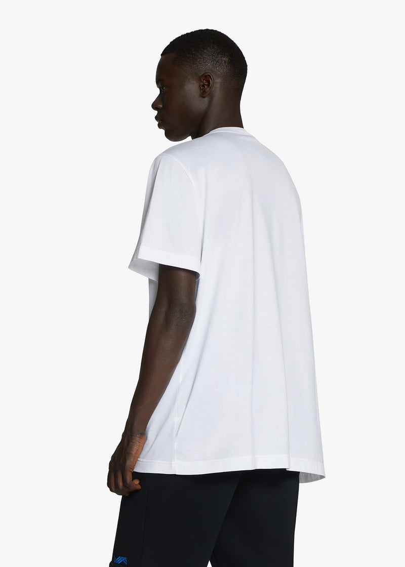 KNT white t-shirt, in cotton 3
