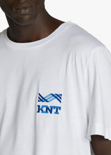 KNT white t-shirt, in cotton 4