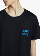 KNT black t-shirt, in cotton 4
