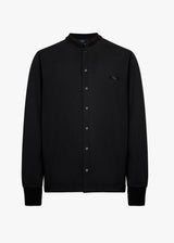 KNT black jersey polo, in cotton 1