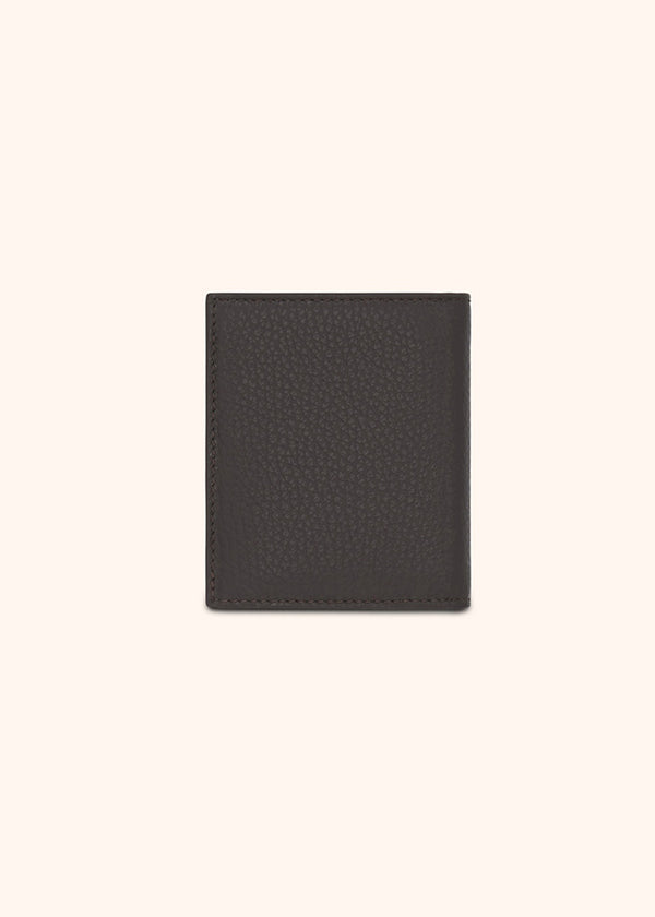 Kiton brown wallet for man, in calfskin 2
