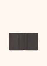 Kiton brown wallet for man, in calfskin 3
