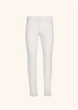 Kiton ice trousers for man, in cotton