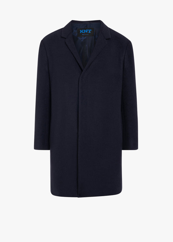 KNT blue overcoat, in cashmere 1