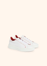 Kiton white shoes for man, in calfskin 2