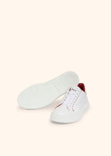 Kiton white shoes for man, in calfskin 3