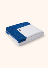 Kiton flower beach towel for man, in cotton 3